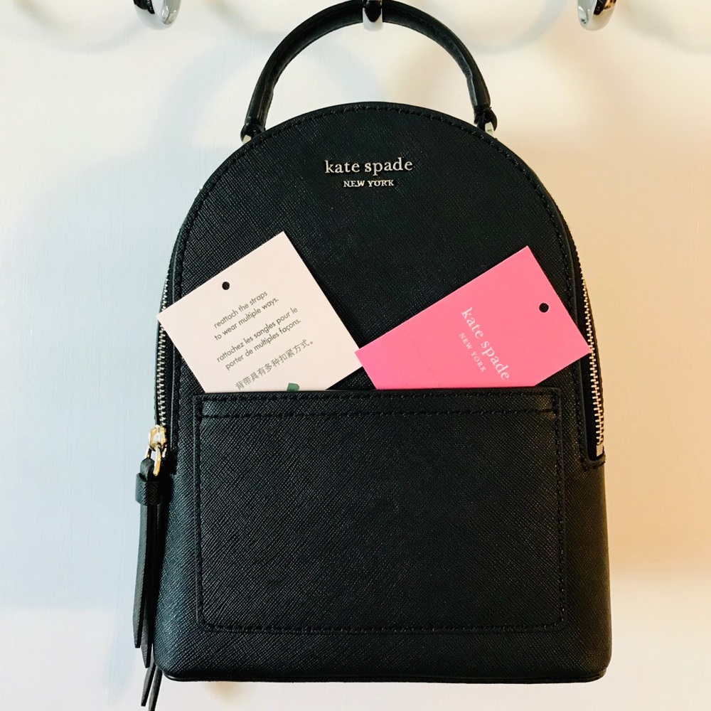 Kate Spade Mini Backpack Leather Convertible NWT